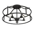 SAVOY HOUSE, STOCKTON SEMI-FLUSH, SEMI FLUSH MOUNT LIGHT