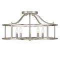 SAVOY HOUSE, STOCKTON SEMI-FLUSH, SEMI FLUSH MOUNT LIGHT