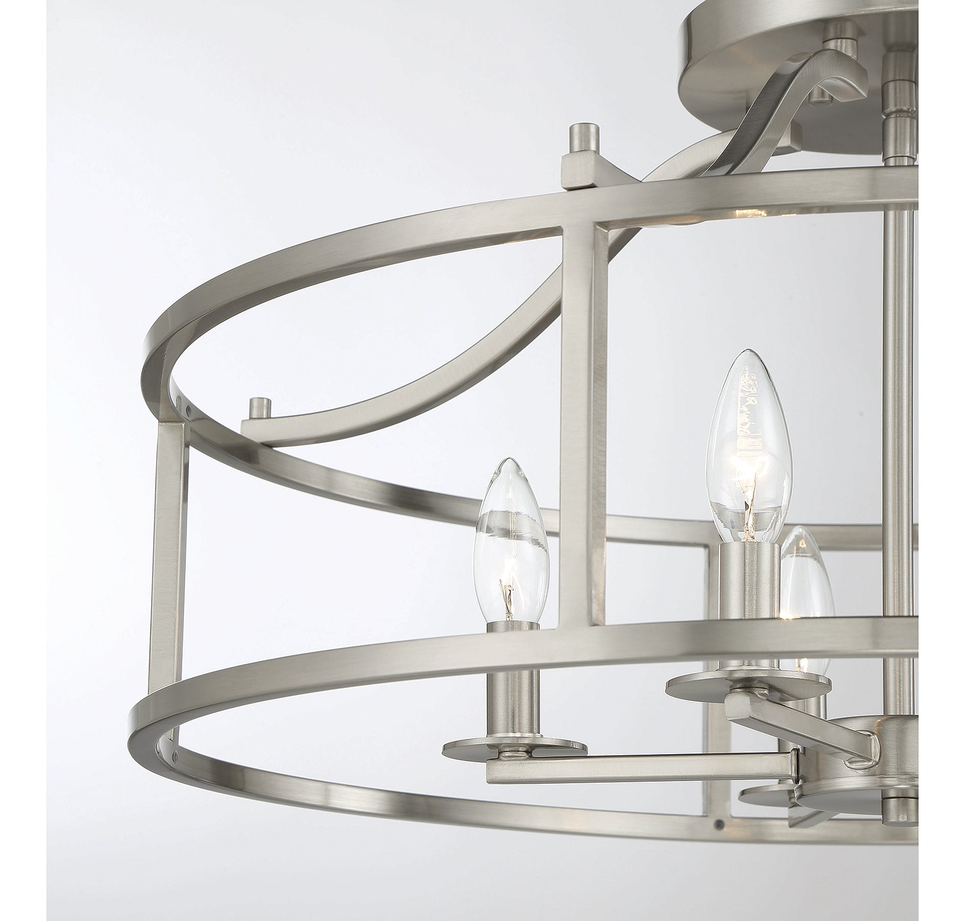 SAVOY HOUSE, STOCKTON SEMI-FLUSH, SEMI FLUSH MOUNT LIGHT