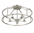 SAVOY HOUSE, STOCKTON SEMI-FLUSH, SEMI FLUSH MOUNT LIGHT