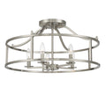 SAVOY HOUSE, STOCKTON SEMI-FLUSH, SEMI FLUSH MOUNT LIGHT