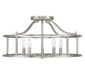 SAVOY HOUSE, STOCKTON SEMI-FLUSH, SEMI FLUSH MOUNT LIGHT