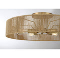 SAVOY HOUSE, ASHE SEMI-FLUSH, SEMI FLUSH MOUNT LIGHT