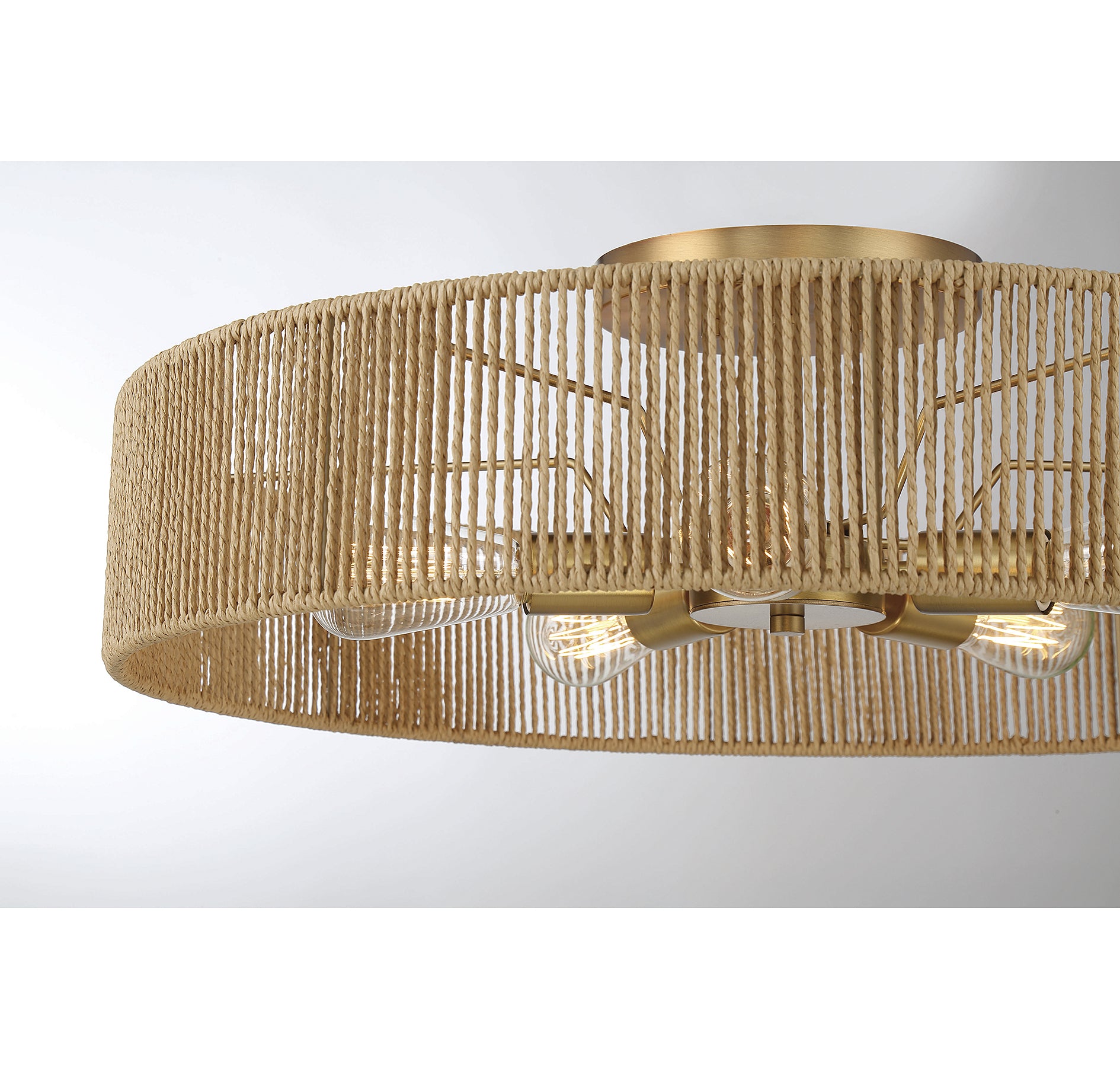 SAVOY HOUSE, ASHE SEMI-FLUSH, SEMI FLUSH MOUNT LIGHT