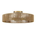 SAVOY HOUSE, ASHE SEMI-FLUSH, SEMI FLUSH MOUNT LIGHT