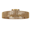 SAVOY HOUSE, ASHE SEMI-FLUSH, SEMI FLUSH MOUNT LIGHT