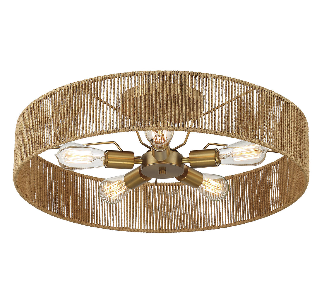 SAVOY HOUSE, ASHE SEMI-FLUSH, SEMI FLUSH MOUNT LIGHT