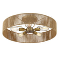 SAVOY HOUSE, ASHE SEMI-FLUSH, SEMI FLUSH MOUNT LIGHT