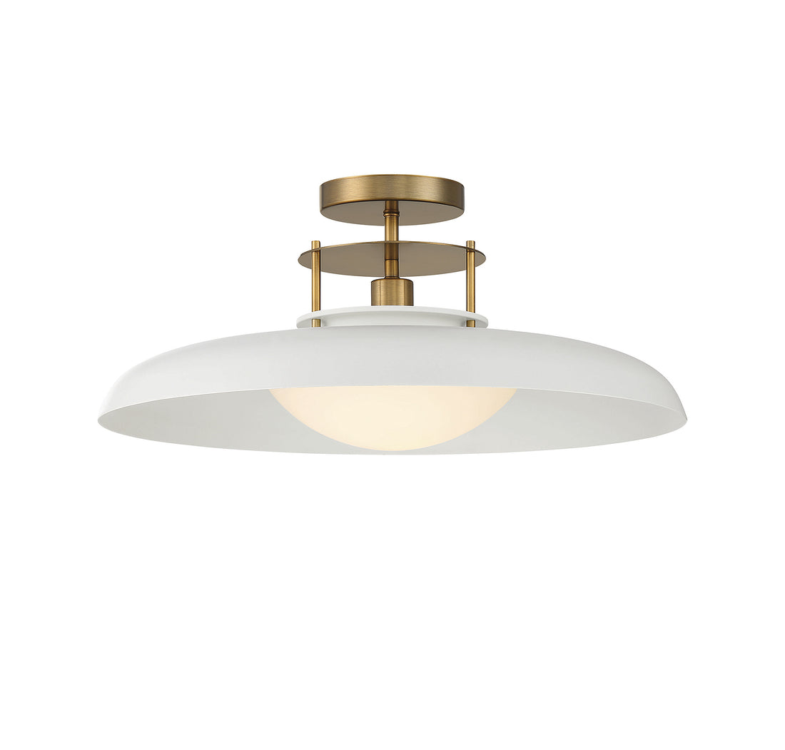 SAVOY HOUSE, GAVIN SEMI-FLUSH, SEMI FLUSH MOUNT LIGHT