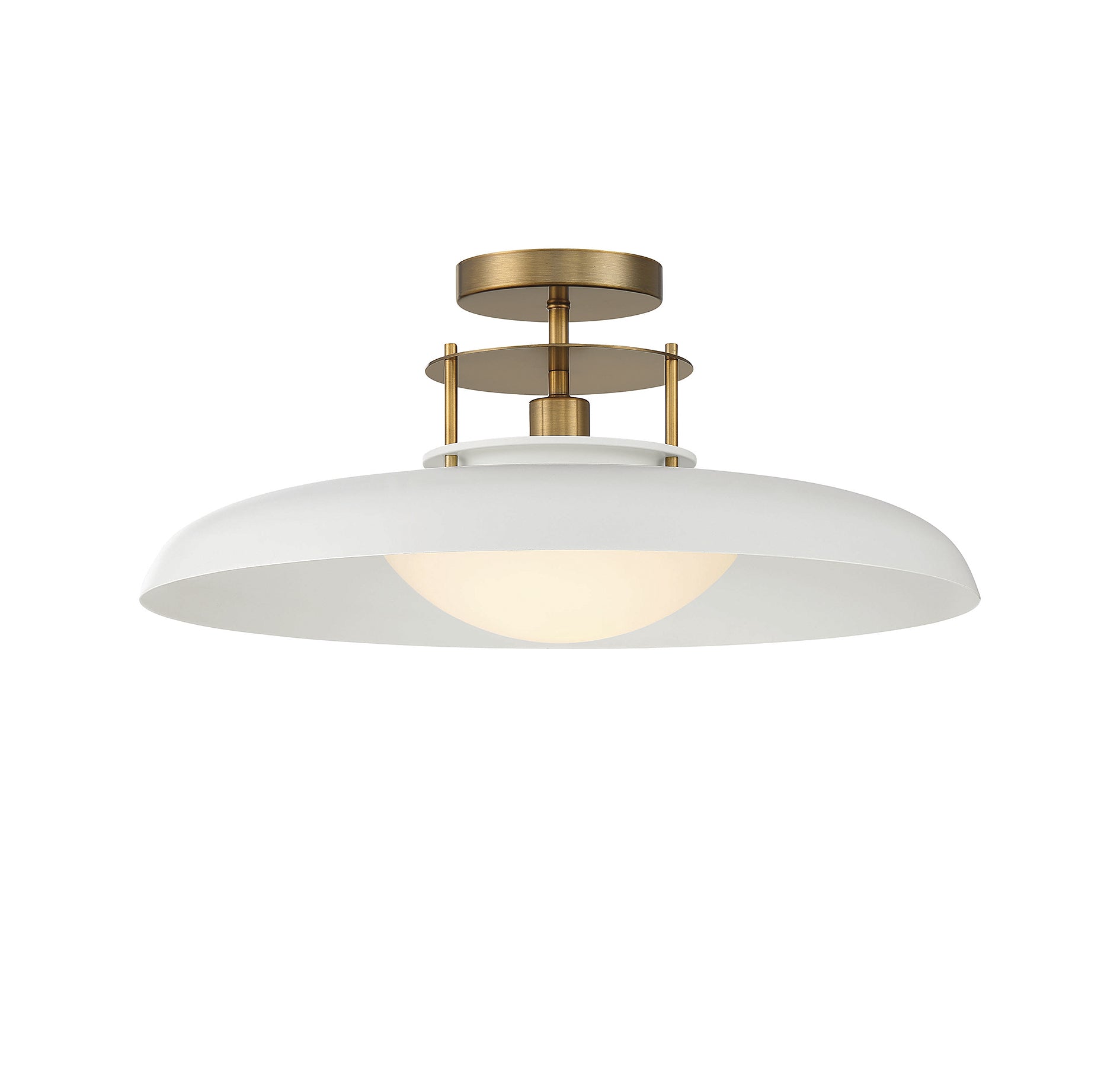 SAVOY HOUSE, GAVIN SEMI-FLUSH, SEMI FLUSH MOUNT LIGHT