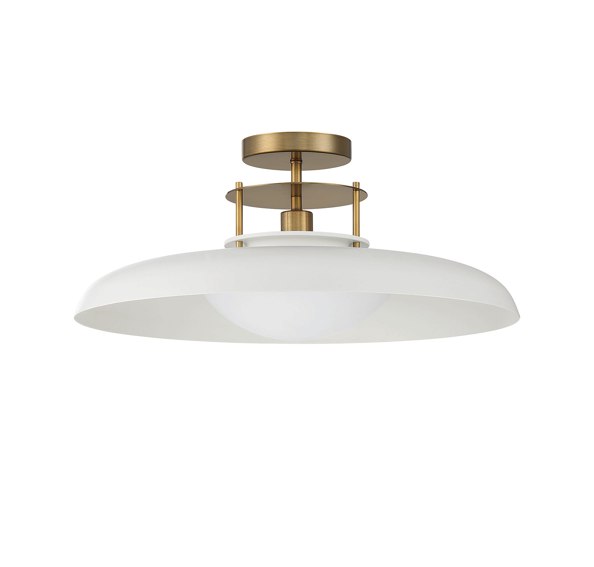 SAVOY HOUSE, GAVIN SEMI-FLUSH, SEMI FLUSH MOUNT LIGHT