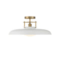 SAVOY HOUSE, GAVIN SEMI-FLUSH, SEMI FLUSH MOUNT LIGHT
