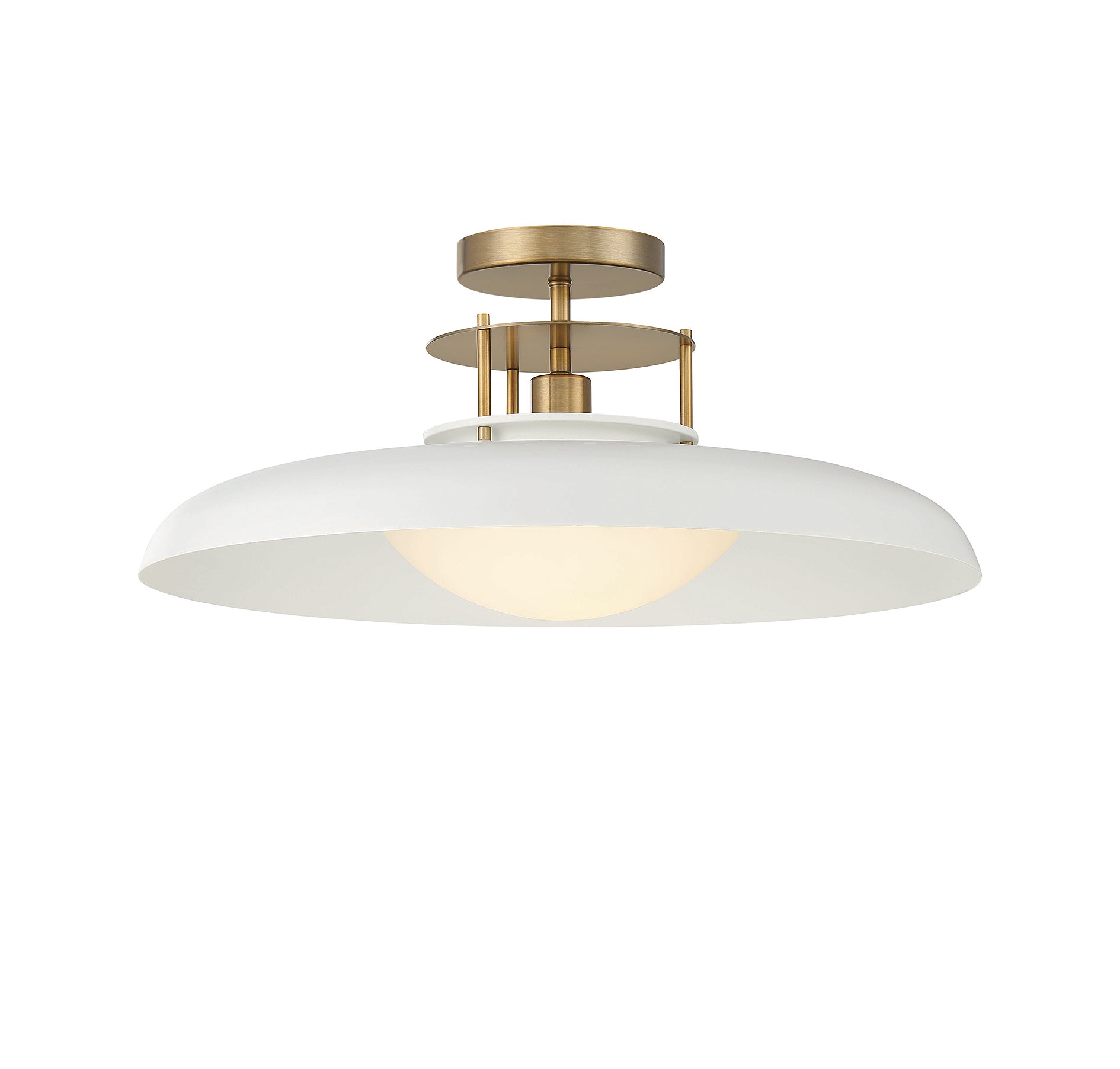 SAVOY HOUSE, GAVIN SEMI-FLUSH, SEMI FLUSH MOUNT LIGHT