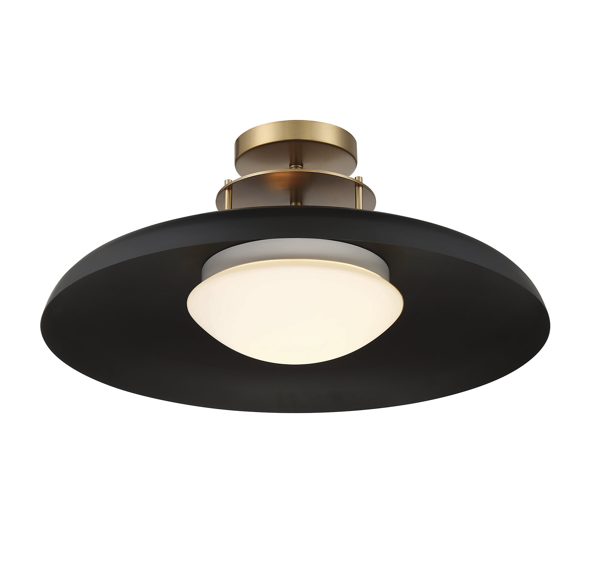 SAVOY HOUSE, GAVIN SEMI-FLUSH, SEMI FLUSH MOUNT LIGHT