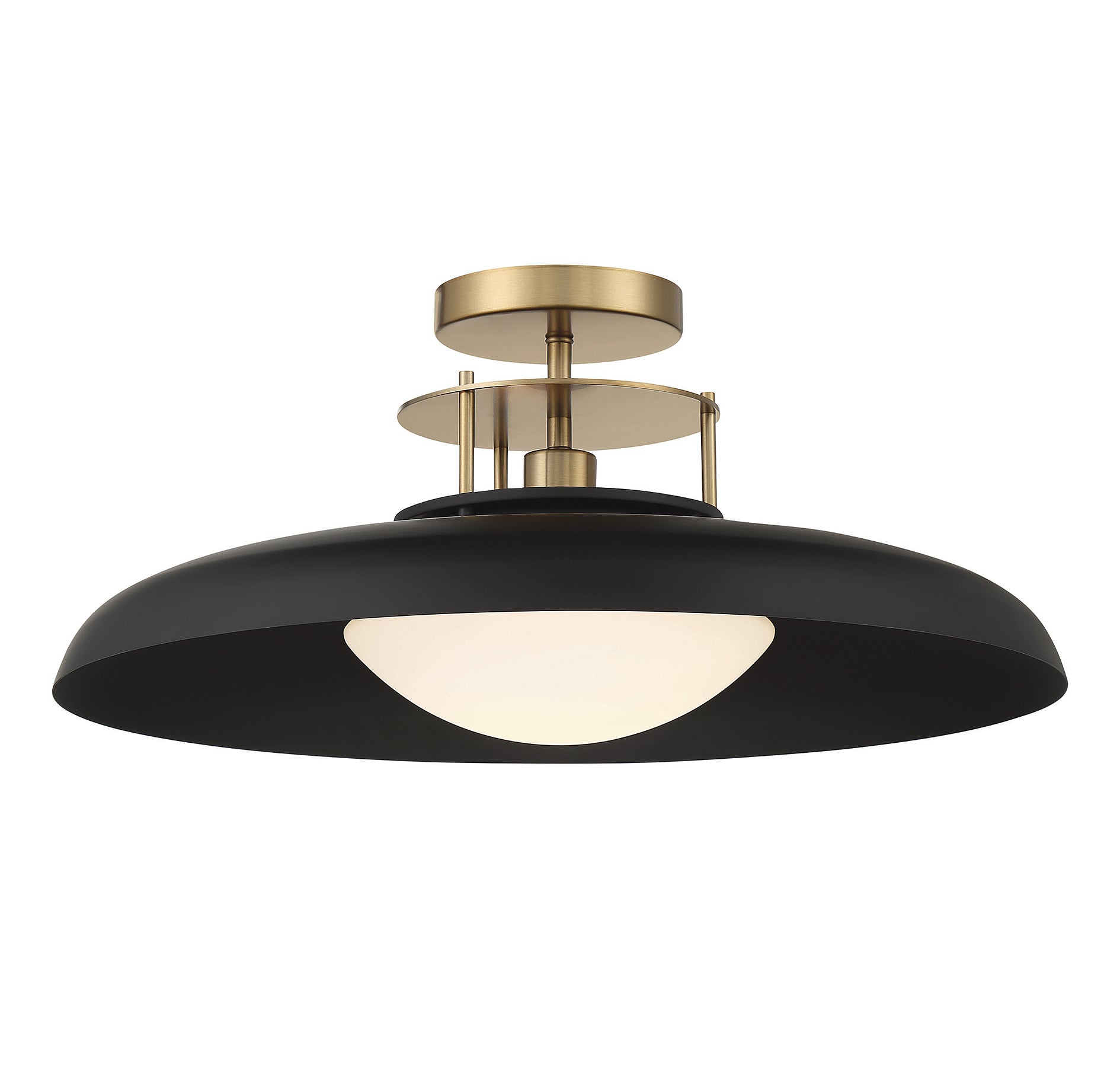 SAVOY HOUSE, GAVIN SEMI-FLUSH, SEMI FLUSH MOUNT LIGHT