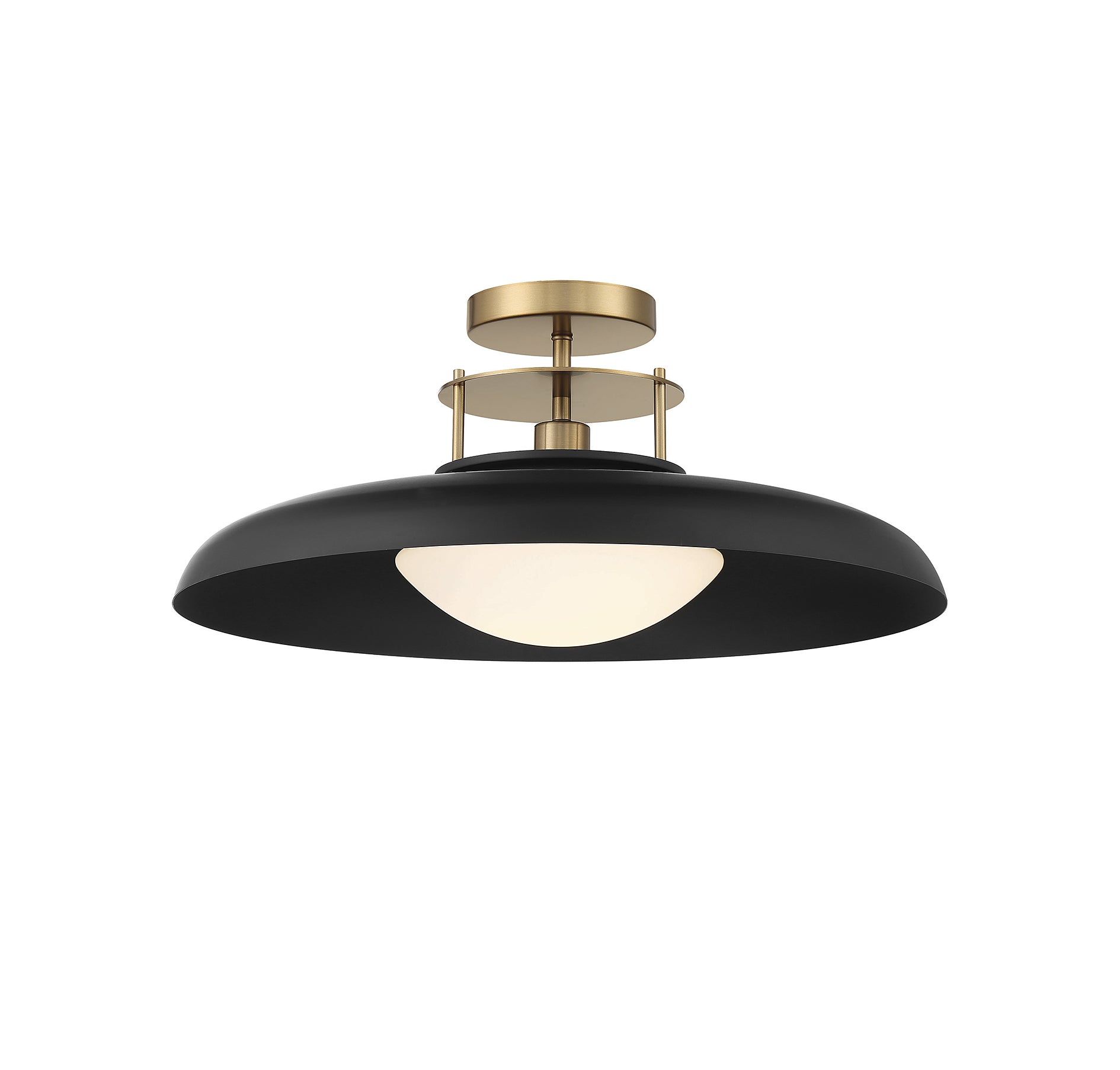 SAVOY HOUSE, GAVIN SEMI-FLUSH, SEMI FLUSH MOUNT LIGHT