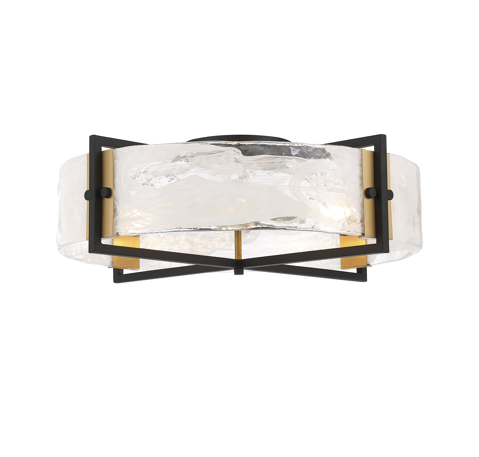 SAVOY HOUSE, HAYWARD SEMI-FLUSH, SEMI FLUSH MOUNT LIGHT