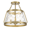 SAVOY HOUSE, CRAWFORD SEMI-FLUSH, SEMI FLUSH MOUNT LIGHT