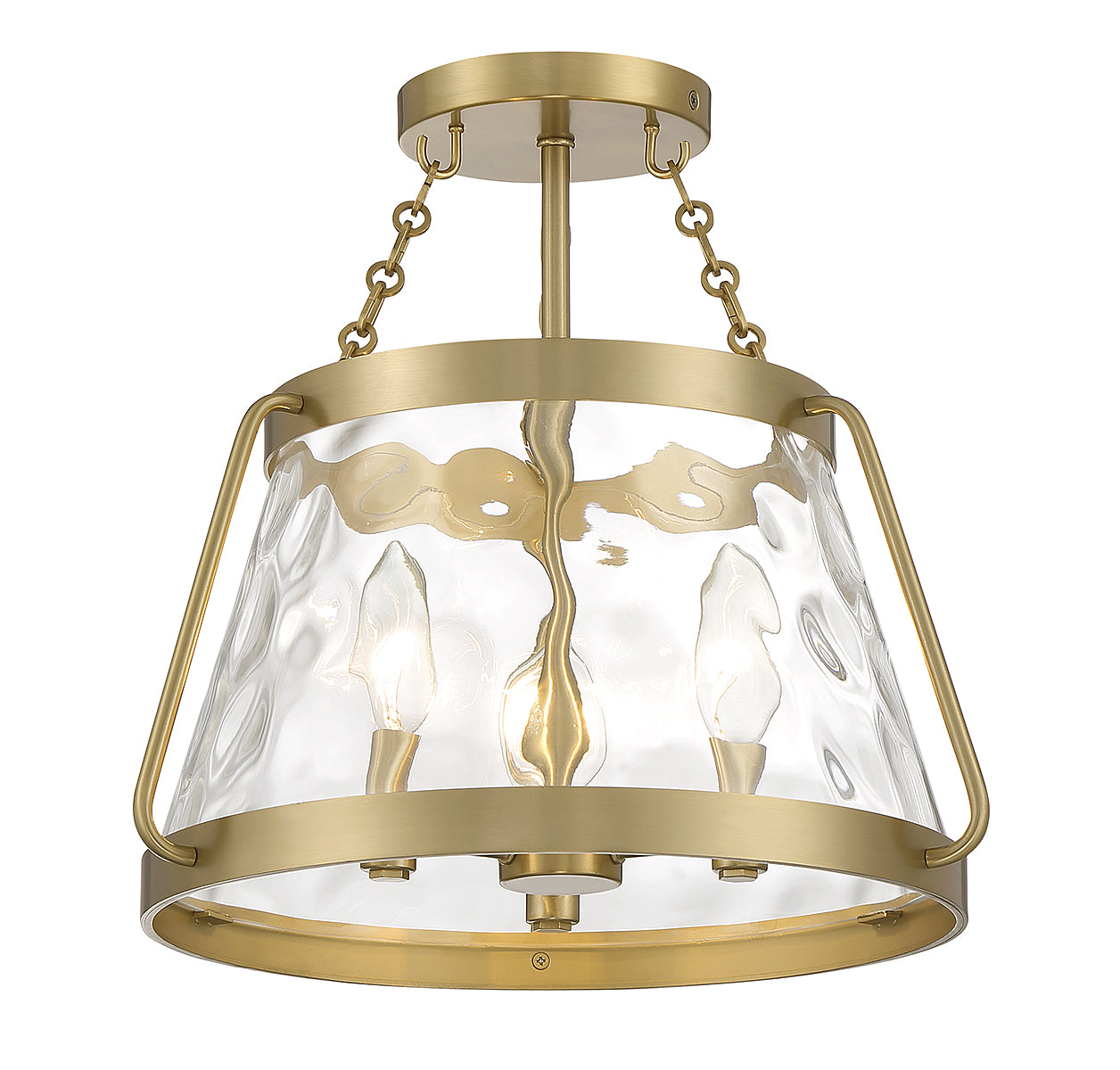 SAVOY HOUSE, CRAWFORD SEMI-FLUSH, SEMI FLUSH MOUNT LIGHT