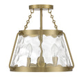 SAVOY HOUSE, CRAWFORD SEMI-FLUSH, SEMI FLUSH MOUNT LIGHT