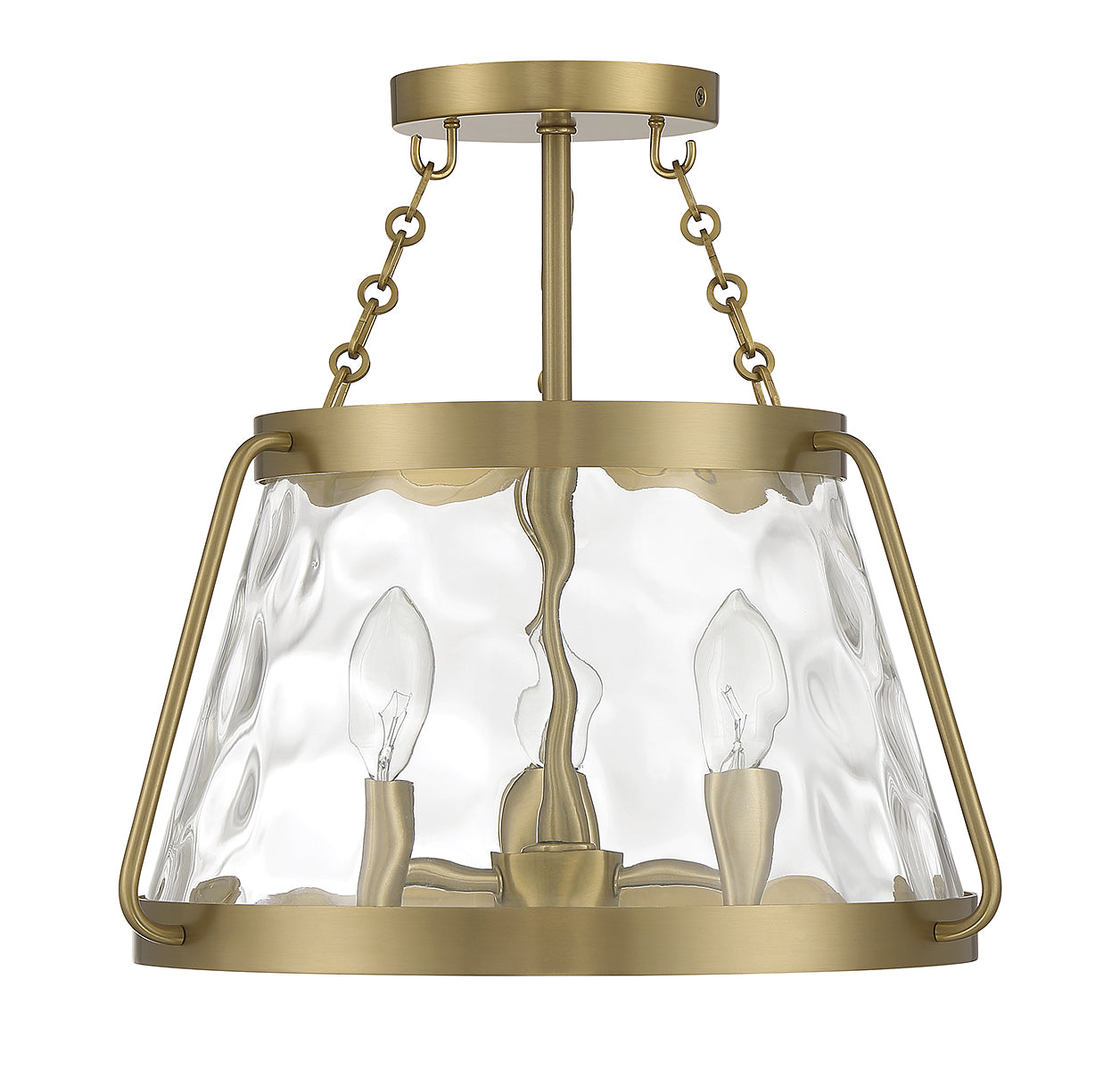 SAVOY HOUSE, CRAWFORD SEMI-FLUSH, SEMI FLUSH MOUNT LIGHT