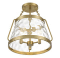 SAVOY HOUSE, CRAWFORD SEMI-FLUSH, SEMI FLUSH MOUNT LIGHT