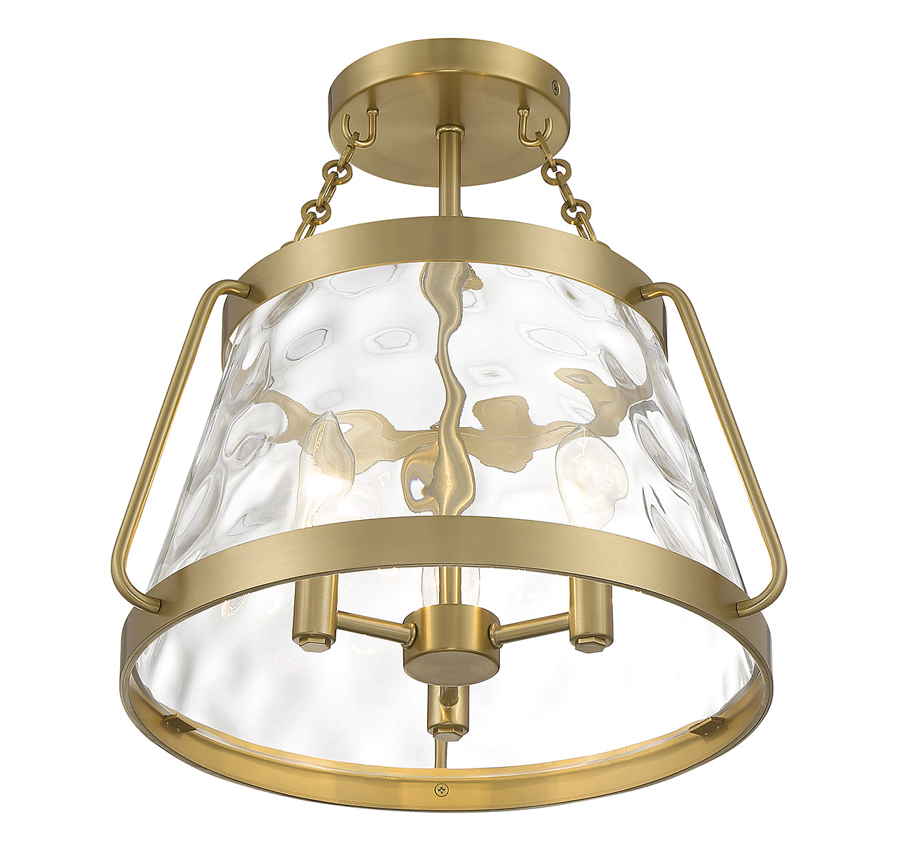 SAVOY HOUSE, CRAWFORD SEMI-FLUSH, SEMI FLUSH MOUNT LIGHT