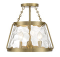 SAVOY HOUSE, CRAWFORD SEMI-FLUSH, SEMI FLUSH MOUNT LIGHT