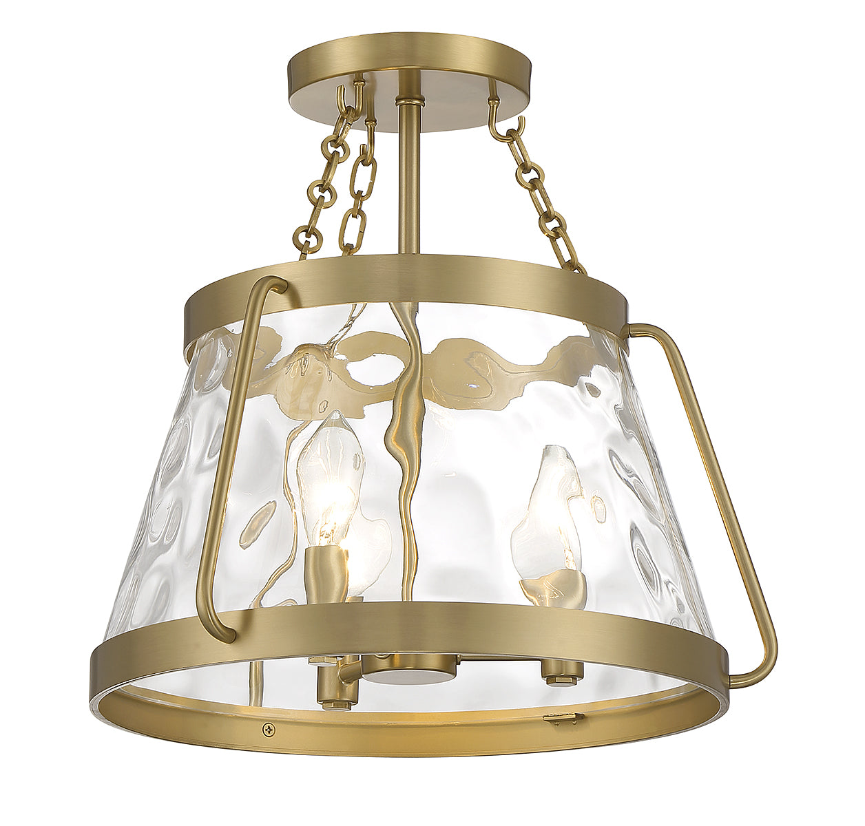 SAVOY HOUSE, CRAWFORD SEMI-FLUSH, SEMI FLUSH MOUNT LIGHT