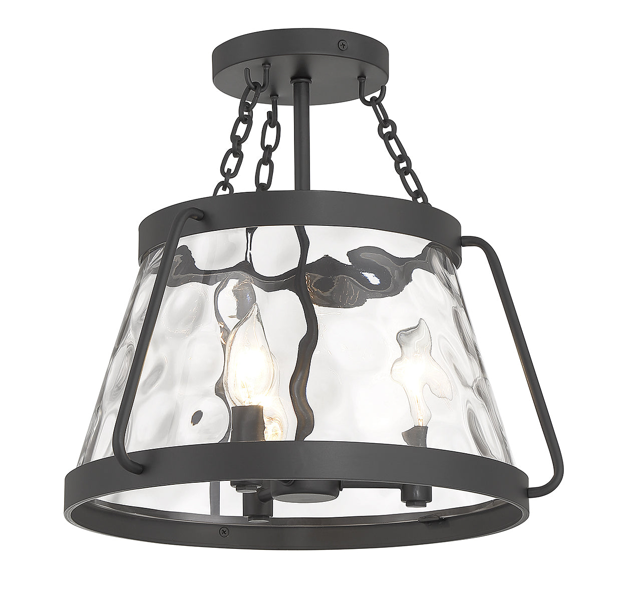 SAVOY HOUSE, CRAWFORD SEMI-FLUSH, SEMI FLUSH MOUNT LIGHT