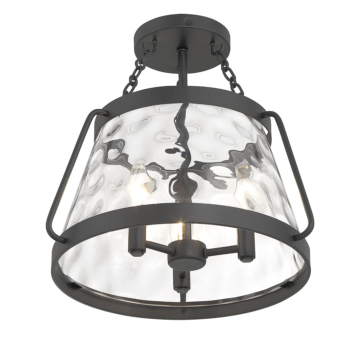 SAVOY HOUSE, CRAWFORD SEMI-FLUSH, SEMI FLUSH MOUNT LIGHT