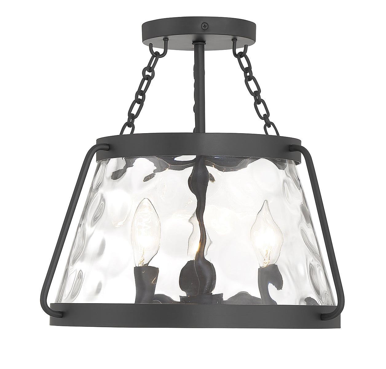 SAVOY HOUSE, CRAWFORD SEMI-FLUSH, SEMI FLUSH MOUNT LIGHT