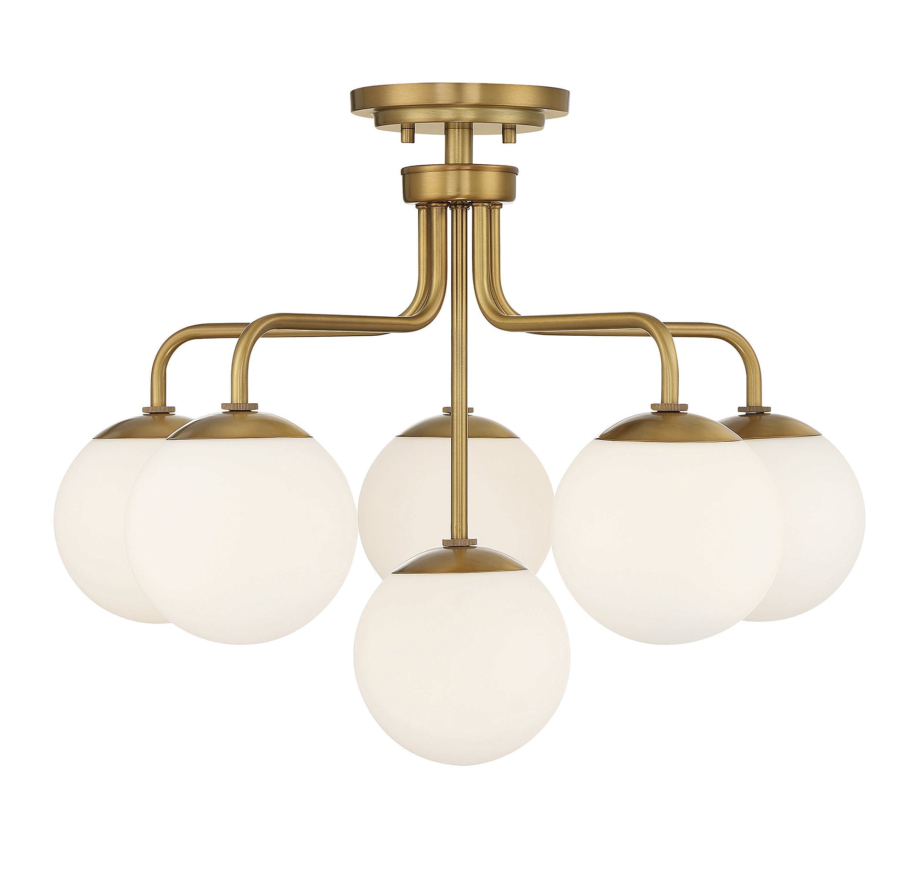SAVOY HOUSE, MARCO SEMI-FLUSH, SEMI FLUSH MOUNT LIGHT