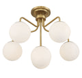 SAVOY HOUSE, MARCO SEMI-FLUSH, SEMI FLUSH MOUNT LIGHT