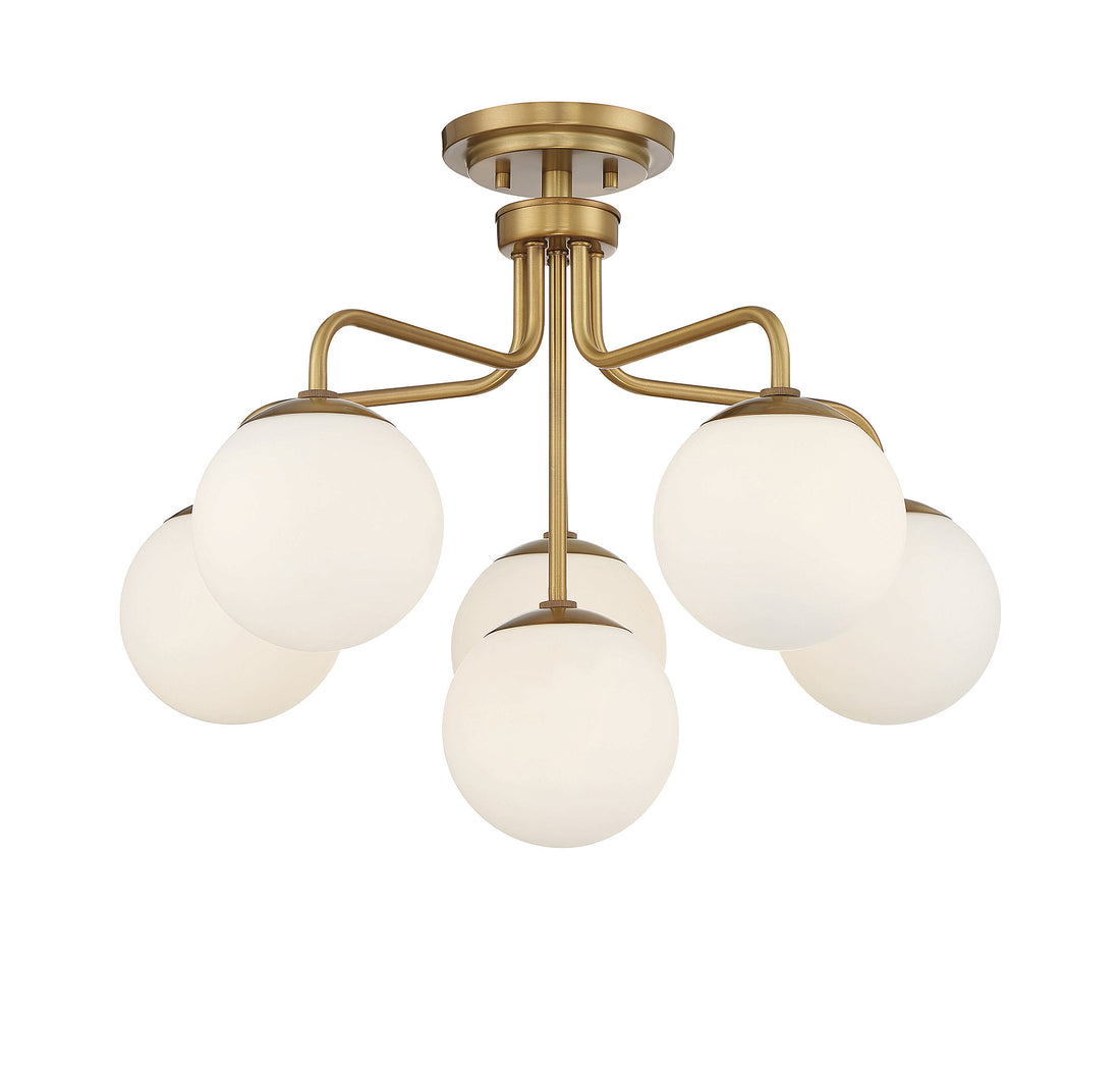 SAVOY HOUSE, MARCO SEMI-FLUSH, SEMI FLUSH MOUNT LIGHT