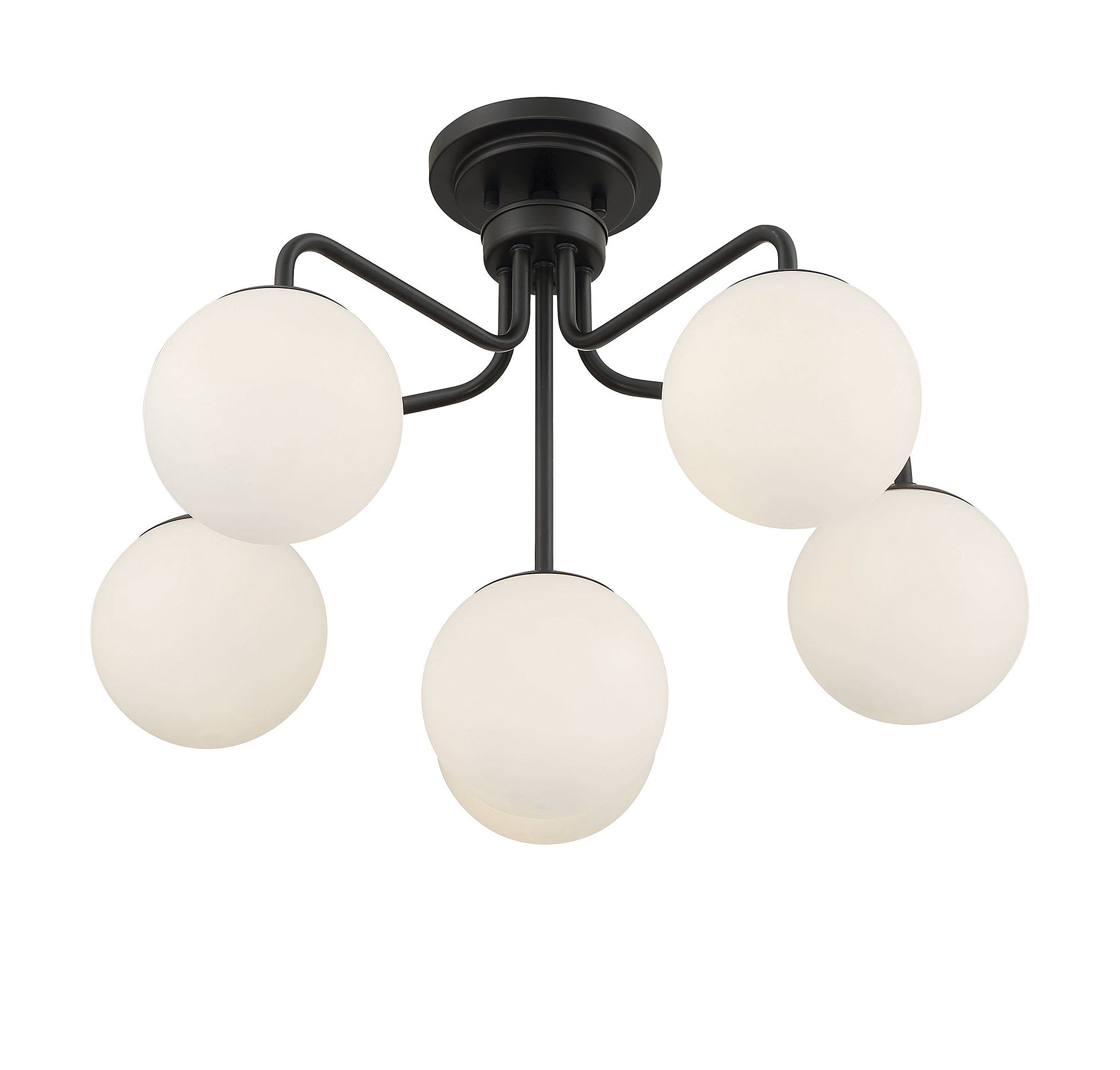 SAVOY HOUSE, MARCO SEMI-FLUSH, SEMI FLUSH MOUNT LIGHT