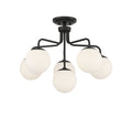 SAVOY HOUSE, MARCO SEMI-FLUSH, SEMI FLUSH MOUNT LIGHT
