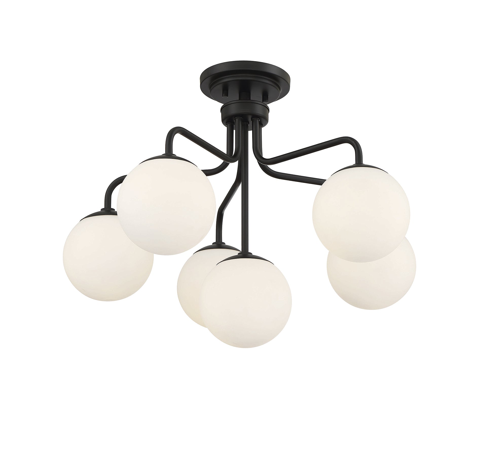 SAVOY HOUSE, MARCO SEMI-FLUSH, SEMI FLUSH MOUNT LIGHT