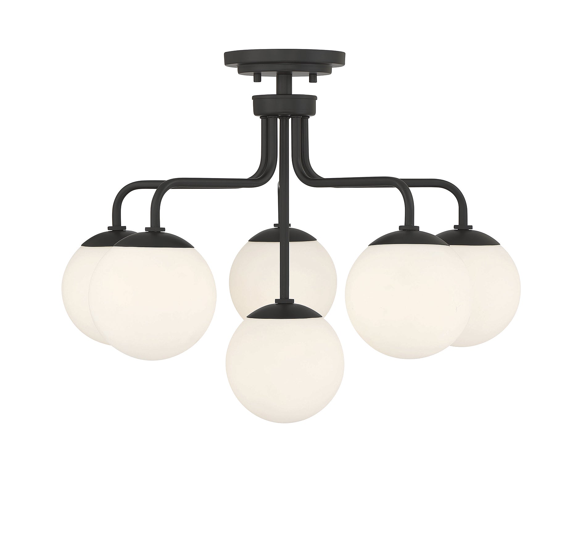 SAVOY HOUSE, MARCO SEMI-FLUSH, SEMI FLUSH MOUNT LIGHT