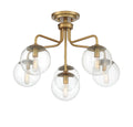 SAVOY HOUSE, MARCO SEMI-FLUSH, SEMI FLUSH MOUNT LIGHT