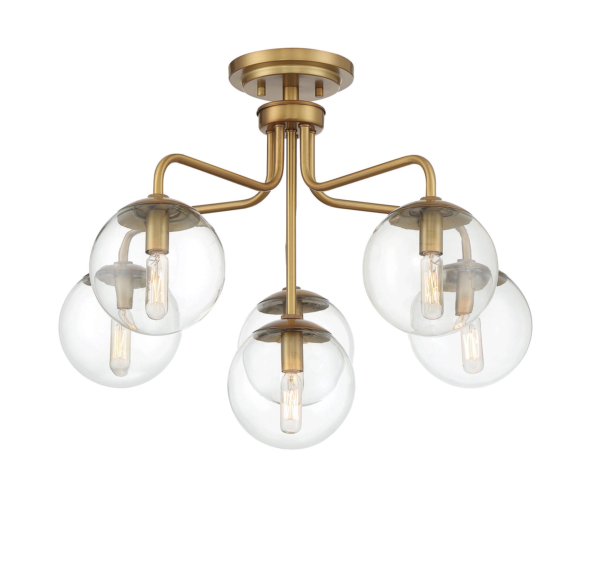 SAVOY HOUSE, MARCO SEMI-FLUSH, SEMI FLUSH MOUNT LIGHT