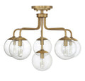 SAVOY HOUSE, MARCO SEMI-FLUSH, SEMI FLUSH MOUNT LIGHT