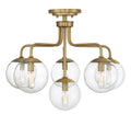 SAVOY HOUSE, MARCO SEMI-FLUSH, SEMI FLUSH MOUNT LIGHT