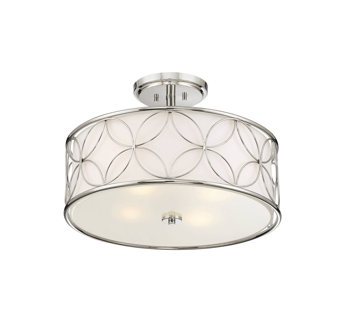 SAVOY HOUSE, REID SEMI-FLUSH, SEMI FLUSH MOUNT LIGHT