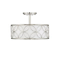 SAVOY HOUSE, REID SEMI-FLUSH, SEMI FLUSH MOUNT LIGHT