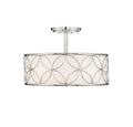 SAVOY HOUSE, REID SEMI-FLUSH, SEMI FLUSH MOUNT LIGHT