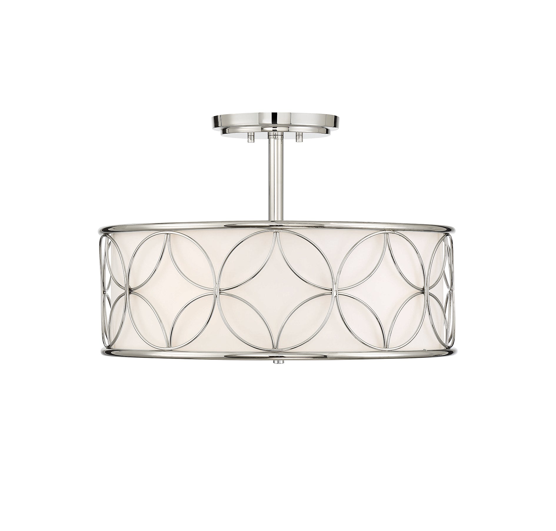 SAVOY HOUSE, REID SEMI-FLUSH, SEMI FLUSH MOUNT LIGHT