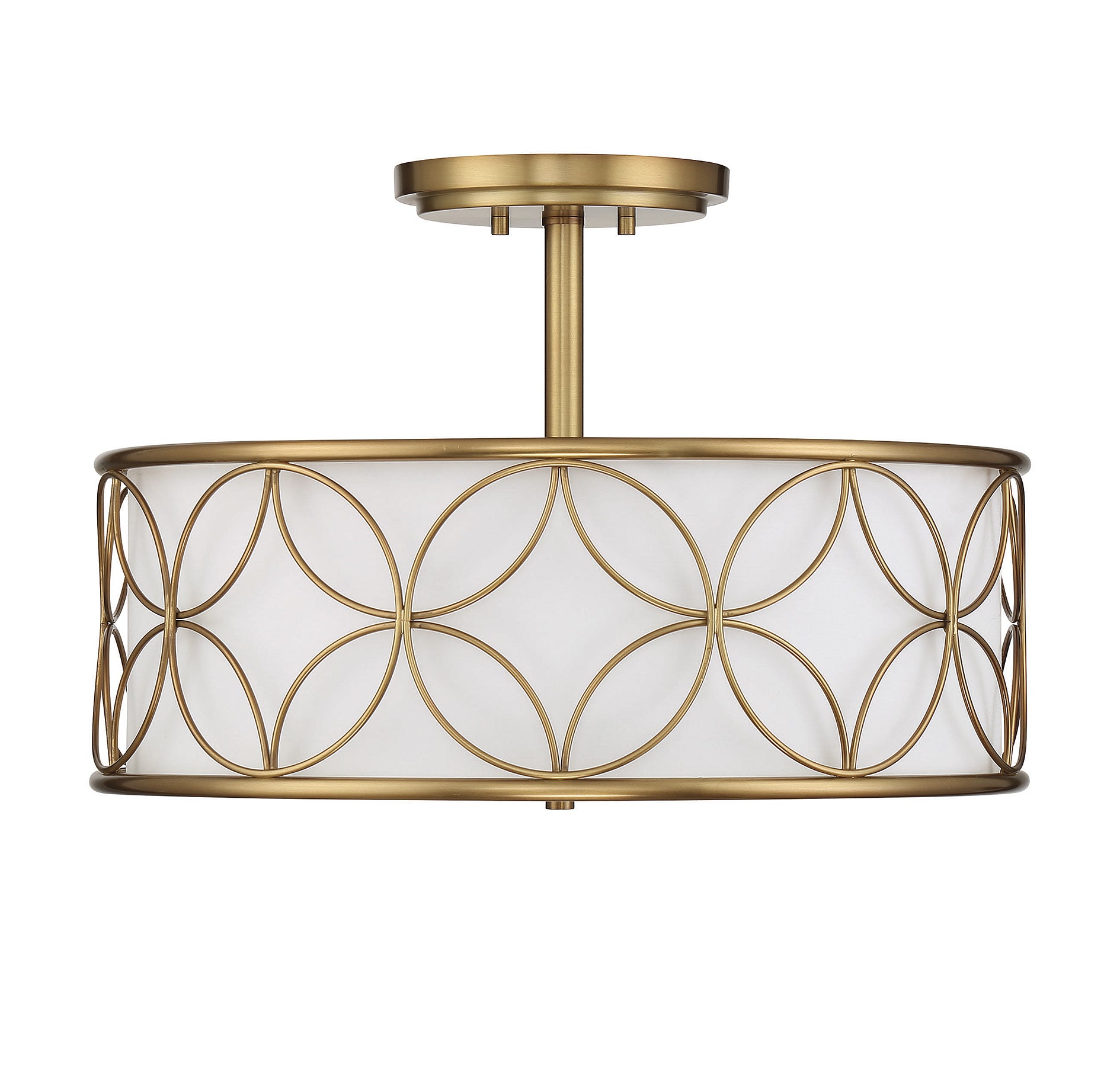 SAVOY HOUSE, REID SEMI-FLUSH, SEMI FLUSH MOUNT LIGHT