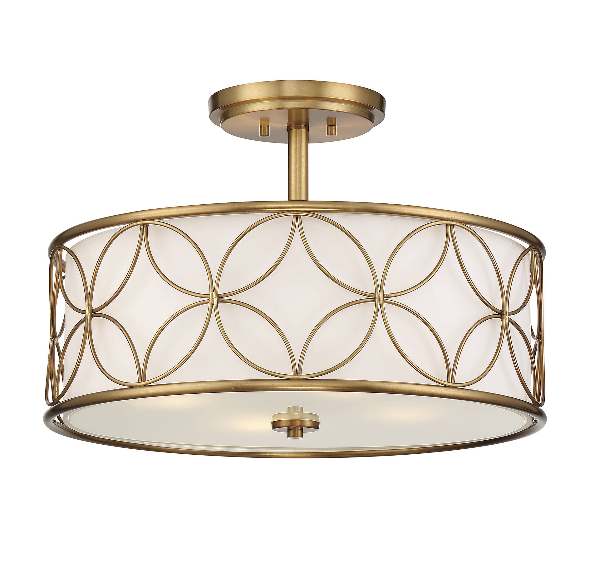 SAVOY HOUSE, REID SEMI-FLUSH, SEMI FLUSH MOUNT LIGHT
