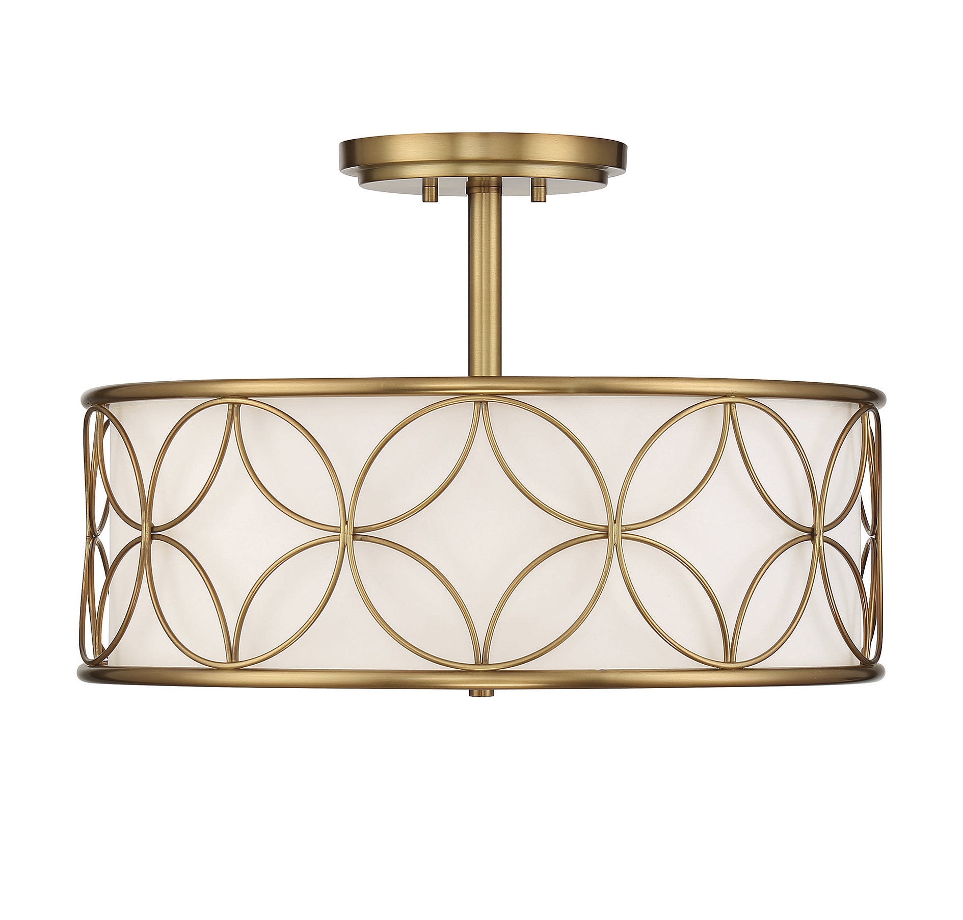 SAVOY HOUSE, REID SEMI-FLUSH, SEMI FLUSH MOUNT LIGHT